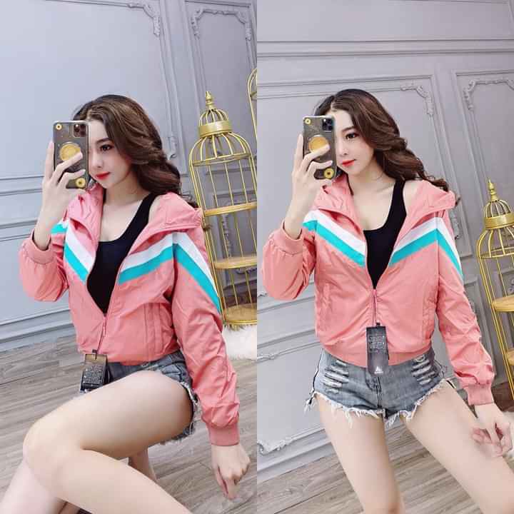 Áo khoác dù nữ siêu xinh m113