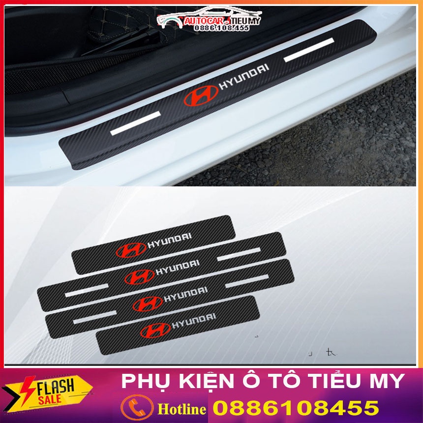 MITSUBISHI - Bộ 9 Miếng Dán Chống Trầy Xước Có Logo Hãng MITSUBISHI Bảo Vệ Cửa Và Cốp Xe Hơi,Ô Tô Chất Liệu Sợi Cacbon