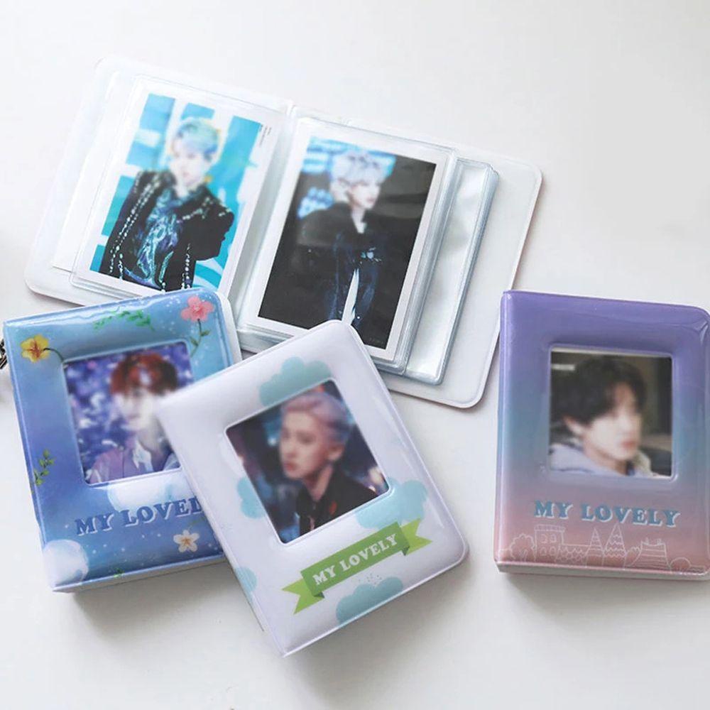 Album Đựng Thẻ ID / Ảnh Mini Thiết Kế Đục Lỗ Tiện Dụng