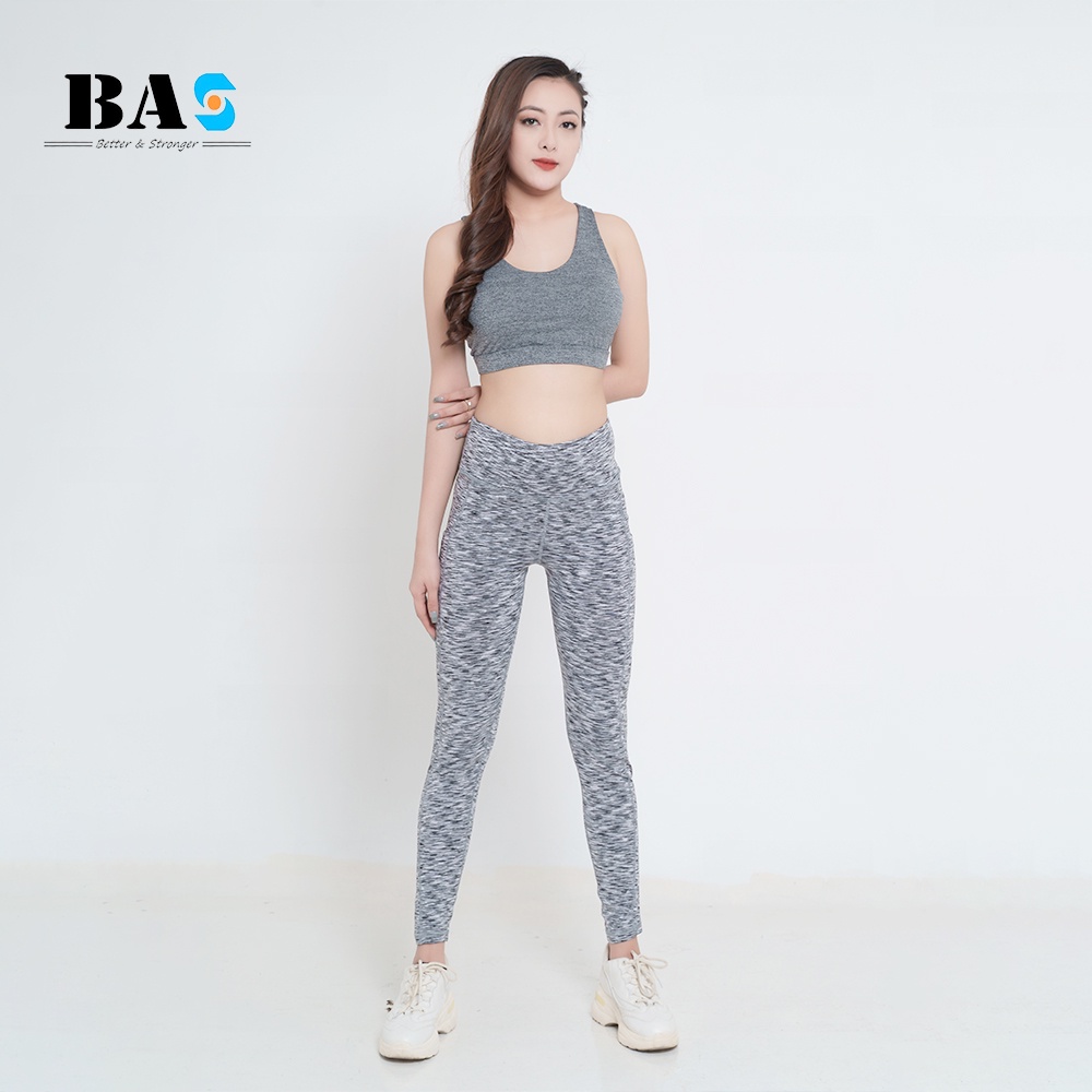 Áo bra tập gym yoga Aerobic nữ BAS croptop đan lưng chéo cách điệu thời trang, hiện đại - AB30025