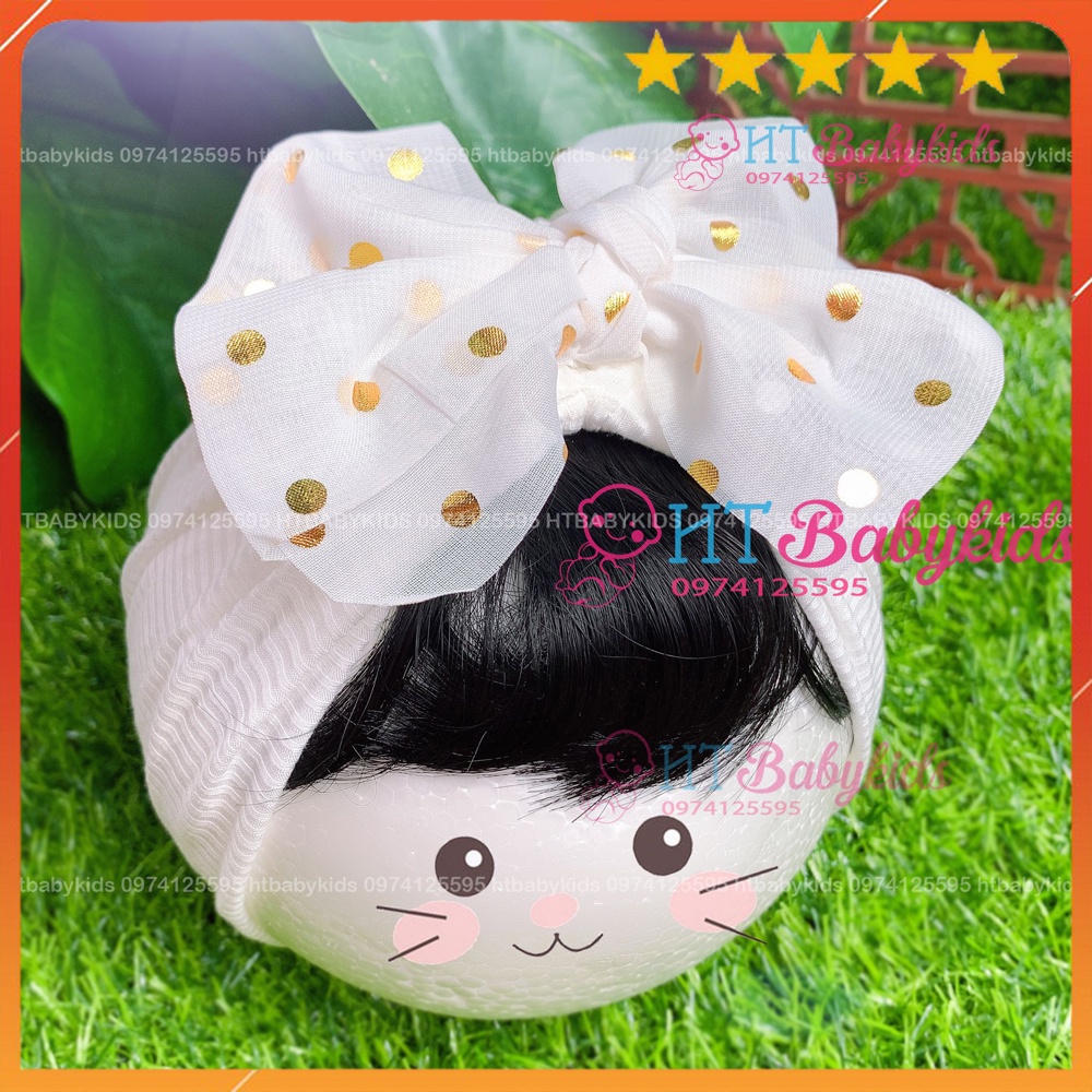 [ TÓC LOẠI 1 ]  Tuban Tóc Giả Cho Bé Gái Trắng Bi Nơ Xinh
