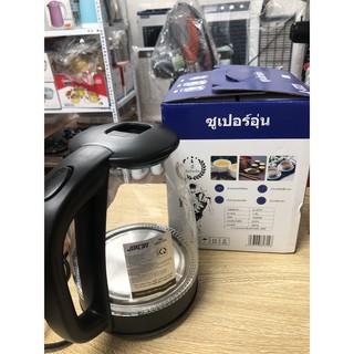 Ấm siêu tốc thủy tinh thái 1.8l
