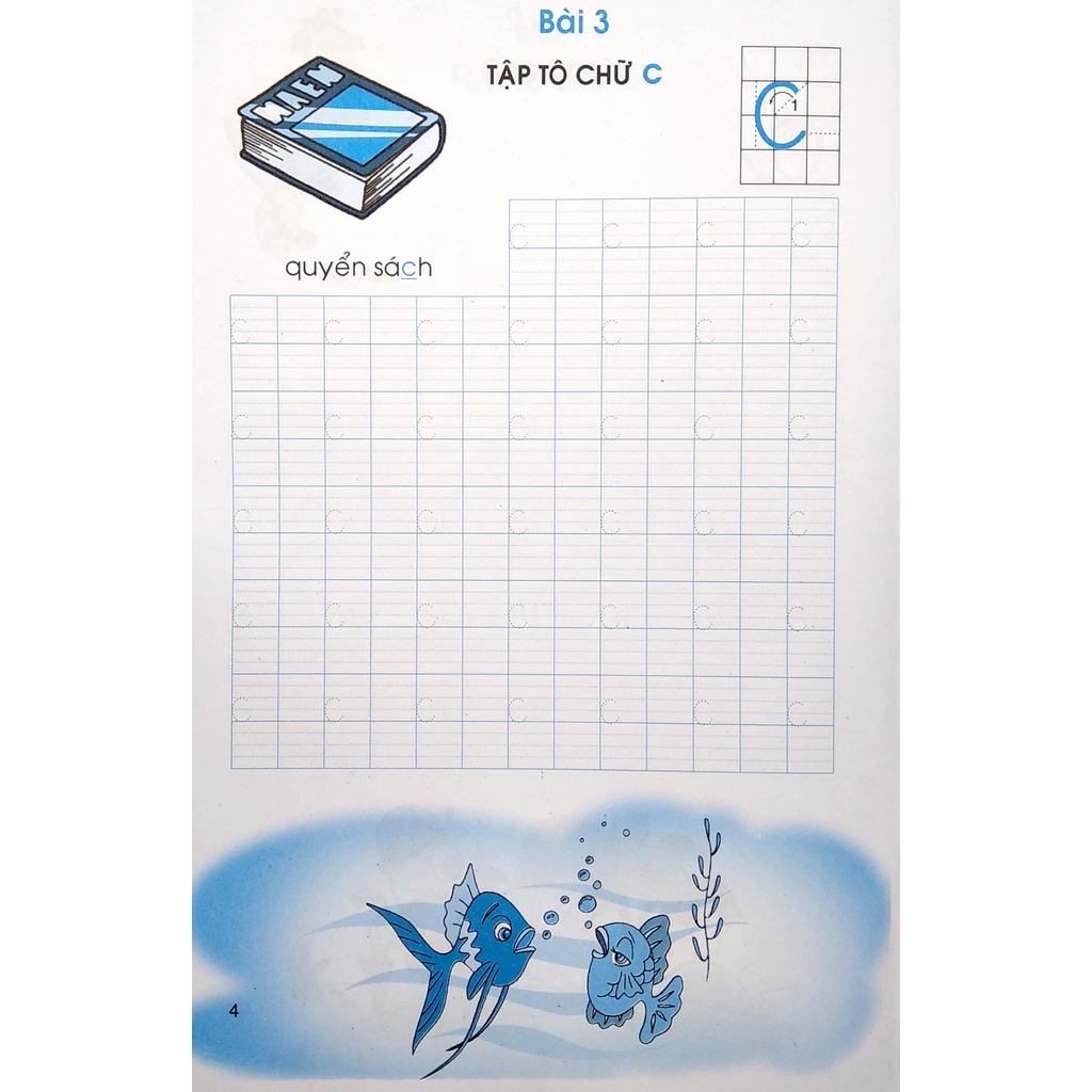 Sách Tập Tô Chữ - Mẫu Giáo 4-5 Tuổi