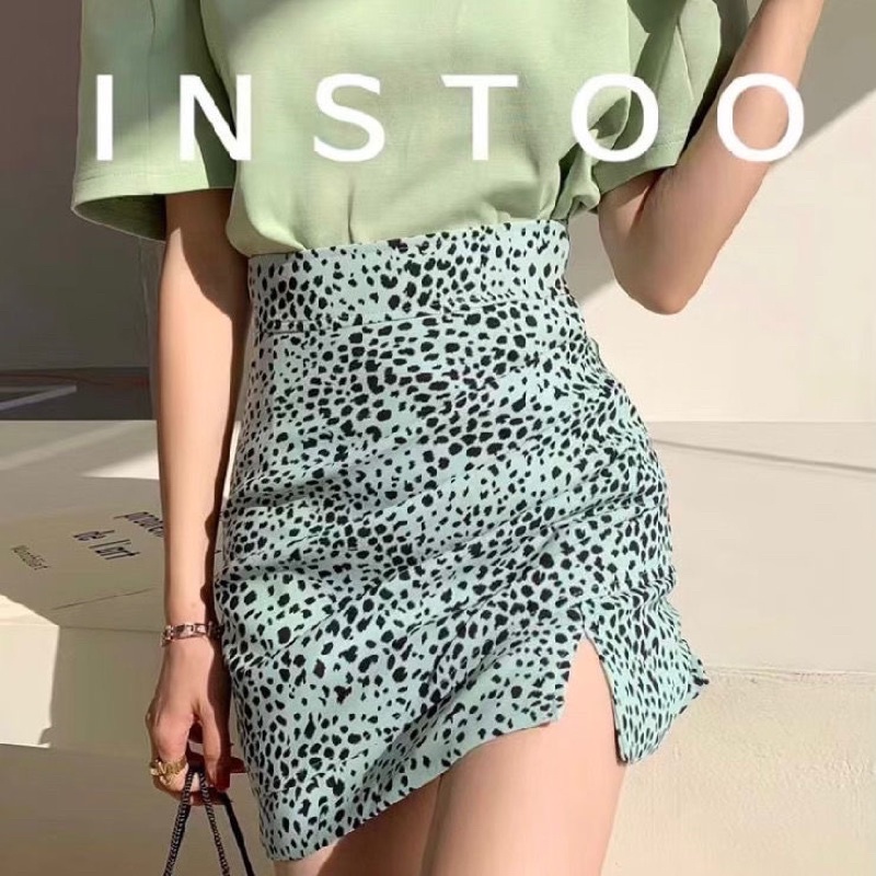 Chân váy chữ A body chấm bi da báo | BigBuy360 - bigbuy360.vn