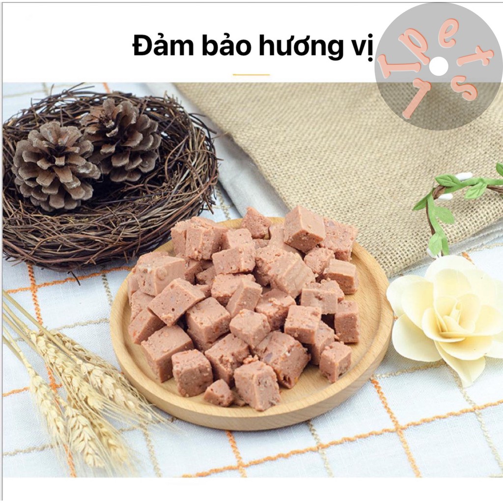 pate thịt xay MASTI cho cún mèo cưng lon 380g ( hộp hơi móp xíu do vận chuyển ạ )