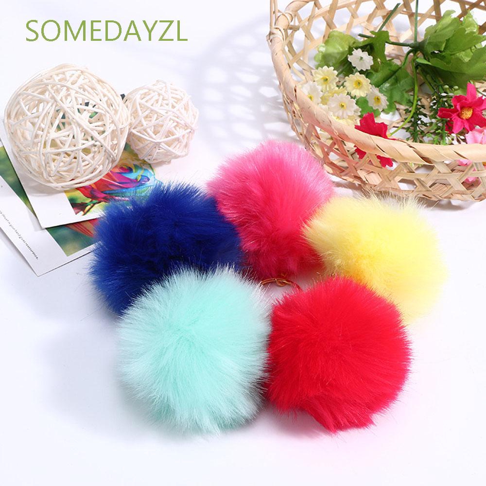 Móc khóa Pompom cho làm nữ trang DIY