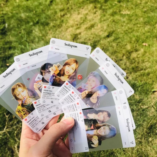 Card trong Instagram Twice