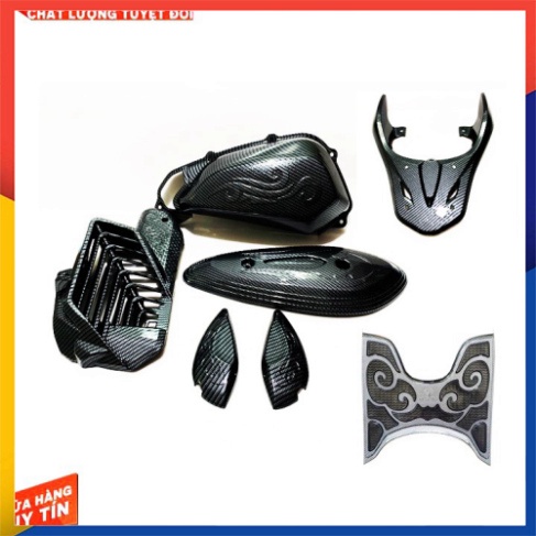 BỘ CARBON 6 MÓN SH MODE 2020 ( FULL Y HÌNH ĐẠI DIỆN)