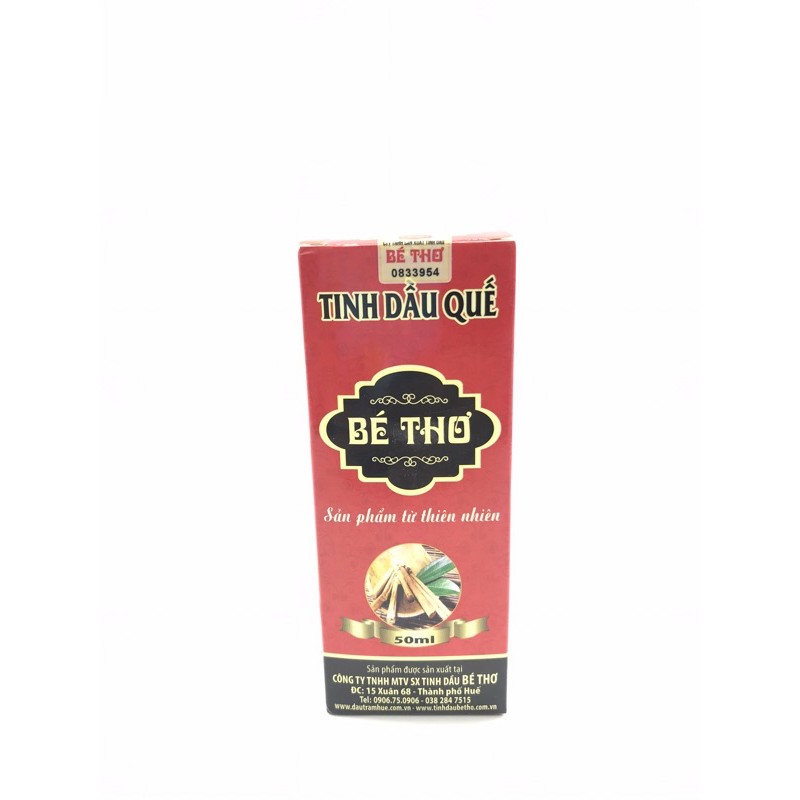 TINH DẦU QUẾ NGUYÊN CHẤT 100ml