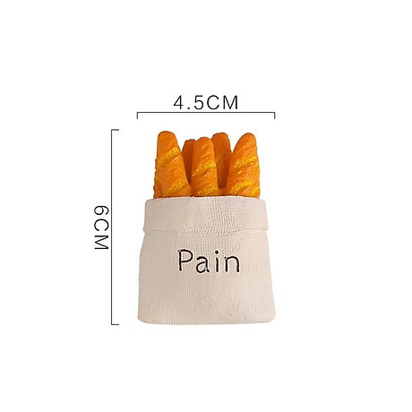 Nam châm hít tủ lạnh Bảy ổ bánh mì B19