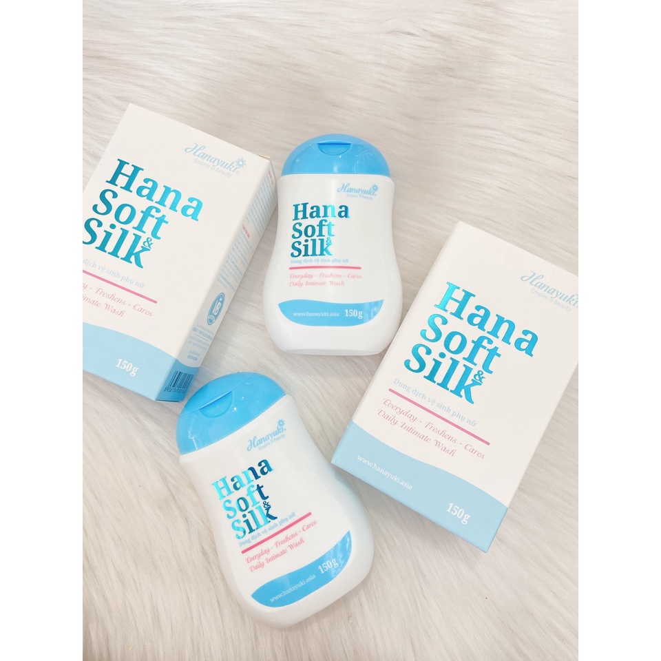 Dung Dịch Vệ Sinh Phụ Nữ Hana Soft Silk