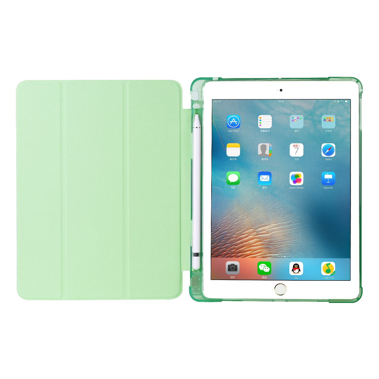 Bao da máy tính bảng cho Apple Ipad 8th Gen 10.2 3rd 10.5 Pro 10.5 11 12.9 2020 Mini 4 5 2017 9.7 Inch 10.2 2019 6th 7th