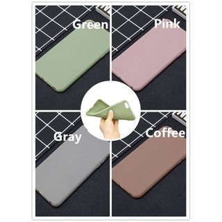 For Samsung A7 2018A10 A50 A70 Solid Color Matte Soft TPU case