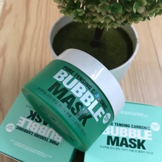 Mặt nạ đất sét sủi bọt thải độc So'Natural Pore Tensing Carbonic Bubble Mask