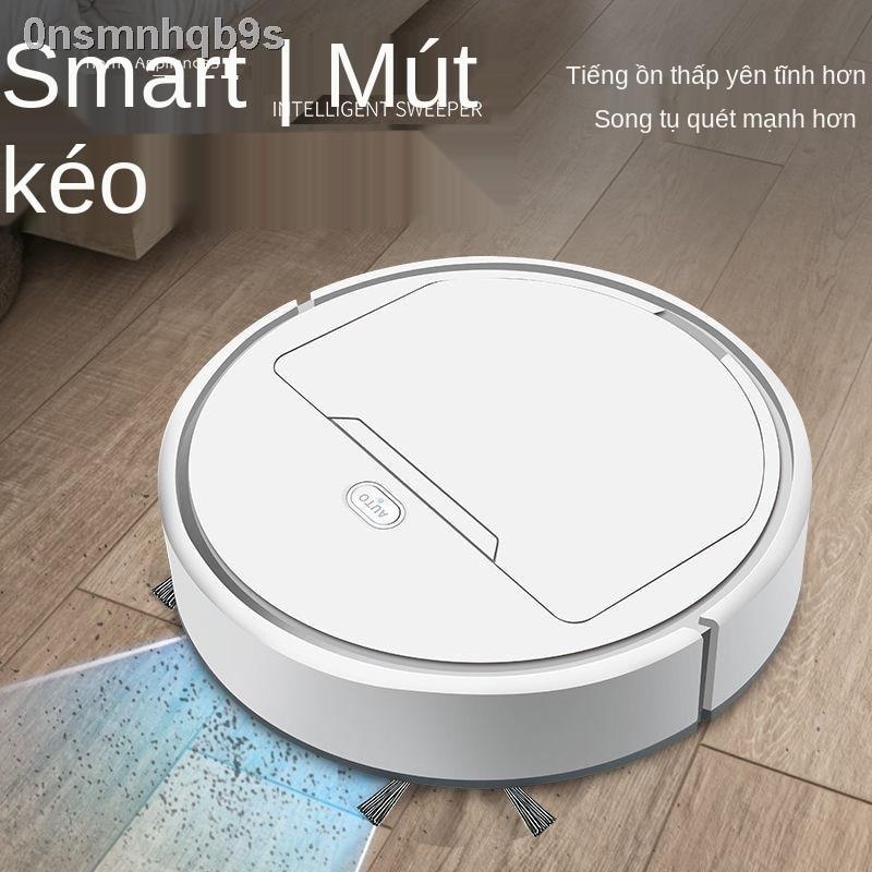 Hoàn toàn tự động sạc robot quét nhà thông minh tắt tiếng và máy lau quét, hút bụi ba trong một