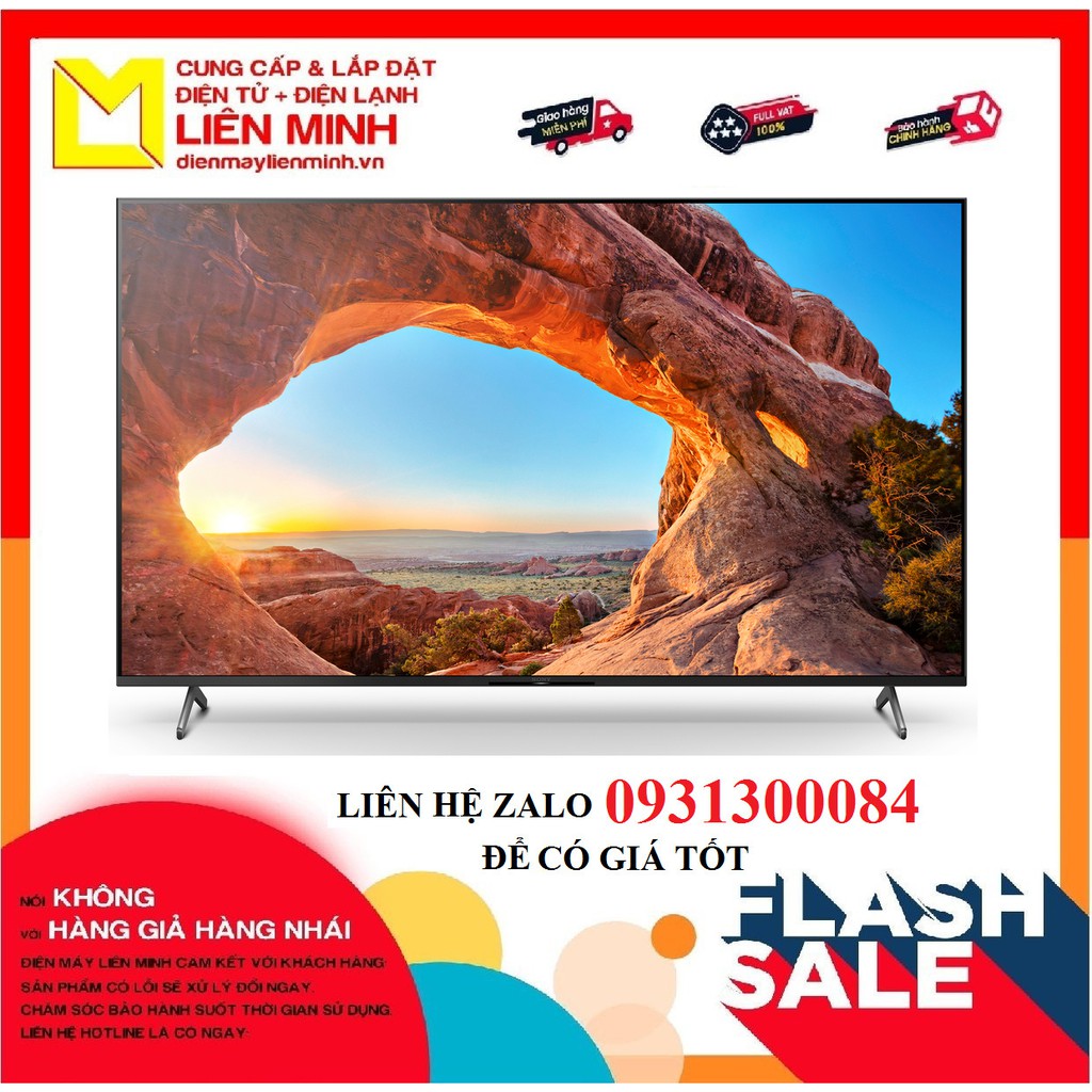 Android Tivi Sony 4K 55 inch KD-55X85J Mới 2021 (GIÁ LIÊN HỆ) - GIAO HÀNG MIỄN PHÍ HCM