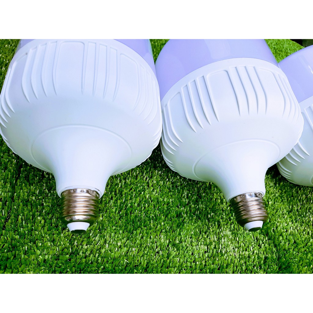 Combo 3 Bóng Đèn Led Trụ Buld 50W Loại To Ánh Sáng Trắng Tiết Kiệm Điện