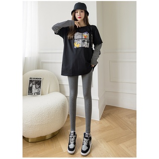 Quần legging lưng cao co giãn cho bà bầu