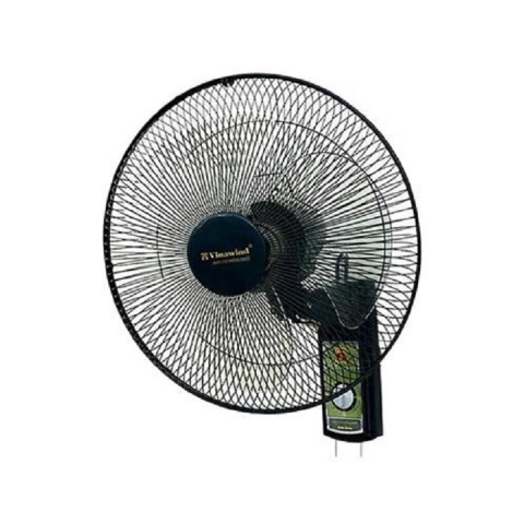 Quạt treo tường điện cơ Vinawind QTT400-ED,QTT400X-HĐ điều khiển từ xa tiết kiệm không gian