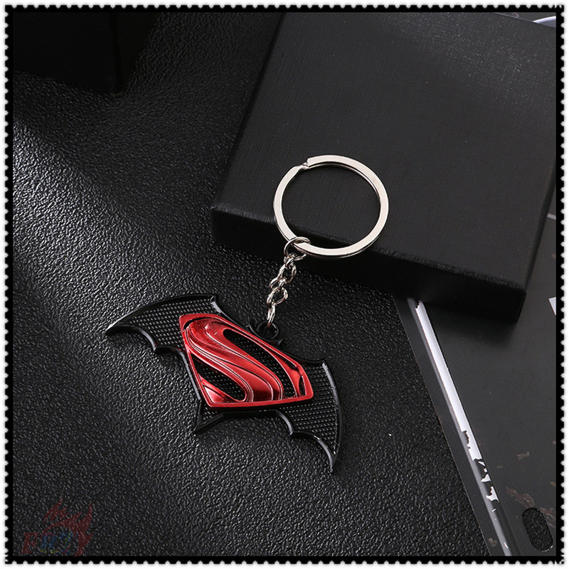 Móc khóa hợp kim cho xe ô tô kiểu dáng anh hùng DC - Batman