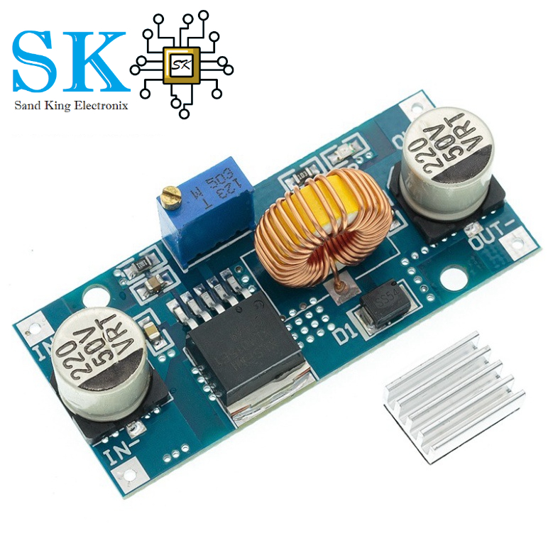 Mạch Hạ Áp Buck DC 5A XL4015 ADJ 4-35VDC