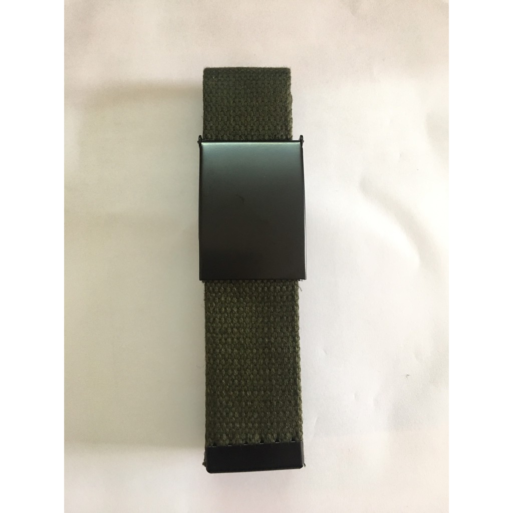 Thắt Lưng Vải Khóa Kim Loại Bền Đẹp Trẻ Trung Năng Động