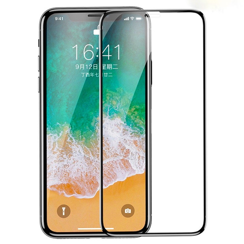 Kính cường lực iPhone X full màn hình full keo