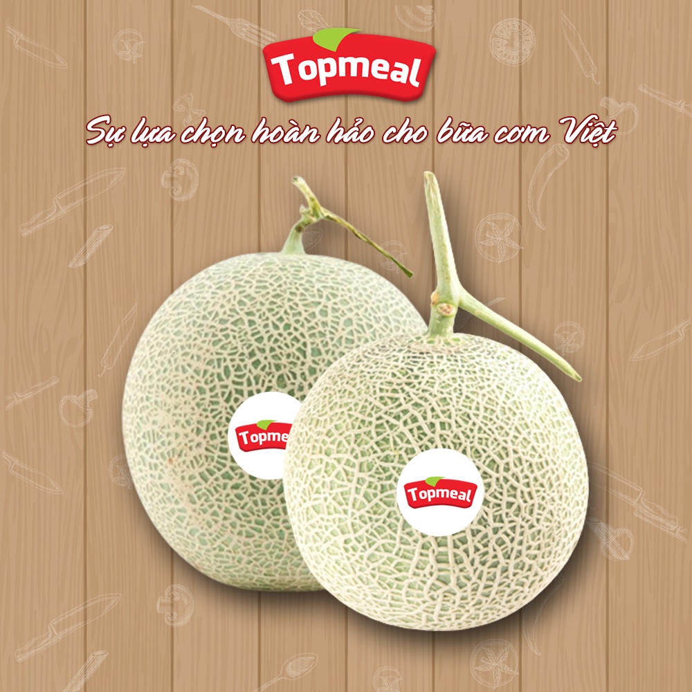 HCM - Dưa lưới Topmeal - [Giao nhanh TPHCM]