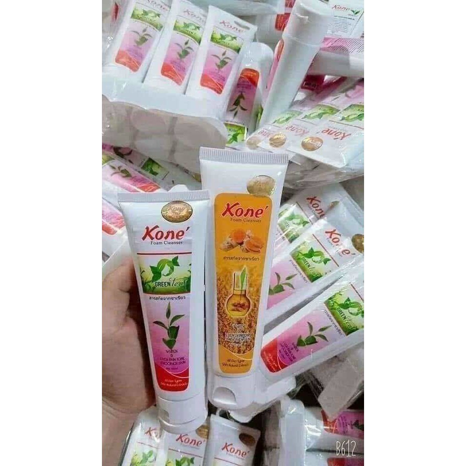 Sữa rửa mặt nghệ/trà xanh ko ne