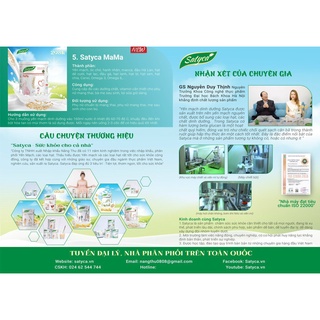 Sữa yến mạch dinh dưỡng Satyca
