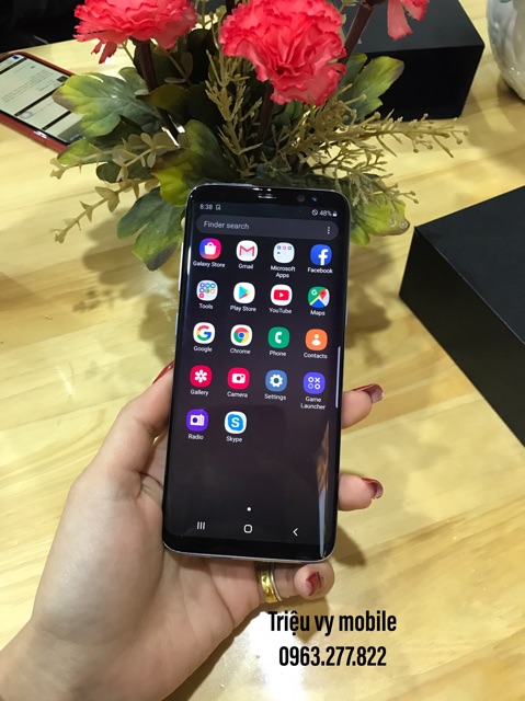 Điện Thoại Samsung Galaxy S8 Fullbox|| Chip Snap 835 Cấu hình khủng || Rom 64GB/ram 4GB Máy khoẻ ổn định