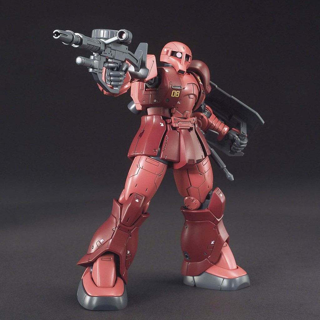 Mô hình lắp ráp Gunpla - BANDAI - HGUC 1/144 MS-05S Zaku I (Char Aznable Custom)