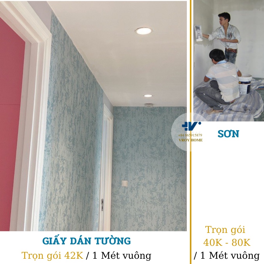 GIẤY DÁN TƯỜNG VROY NHŨ NGỌC THÊU HOA DÀY DẶN