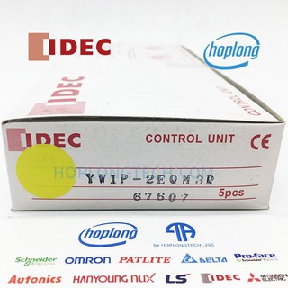 YW1P-2EQM3R IDEC Đèn báo phi 22 nắp lồi không biến thế màu đỏ 230V