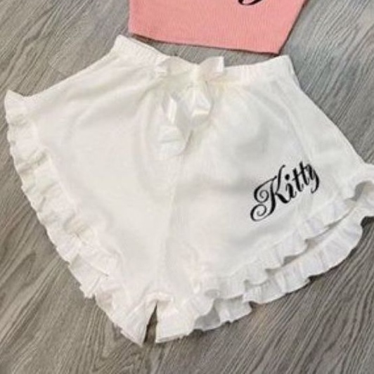 Quần bèo KiTy mùa hè đẹp cho các hot girl diện