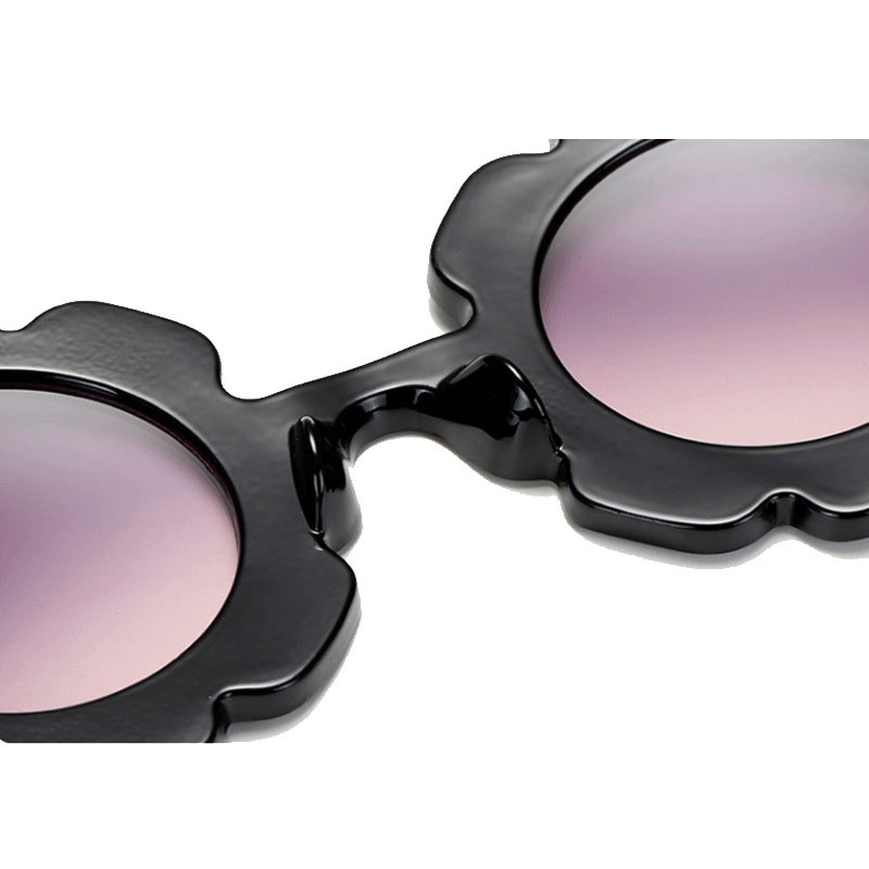 Kính Mát Hình Hoa Hướng Dương Tròn Dễ Thương Cho Bé 3-10 Tuổi