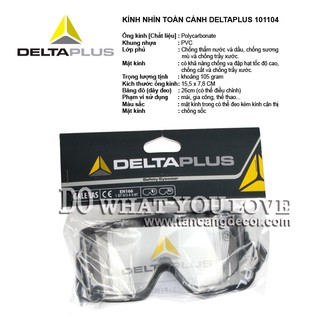KÍNH CHỐNG MỜ DELTA PLUS 101104