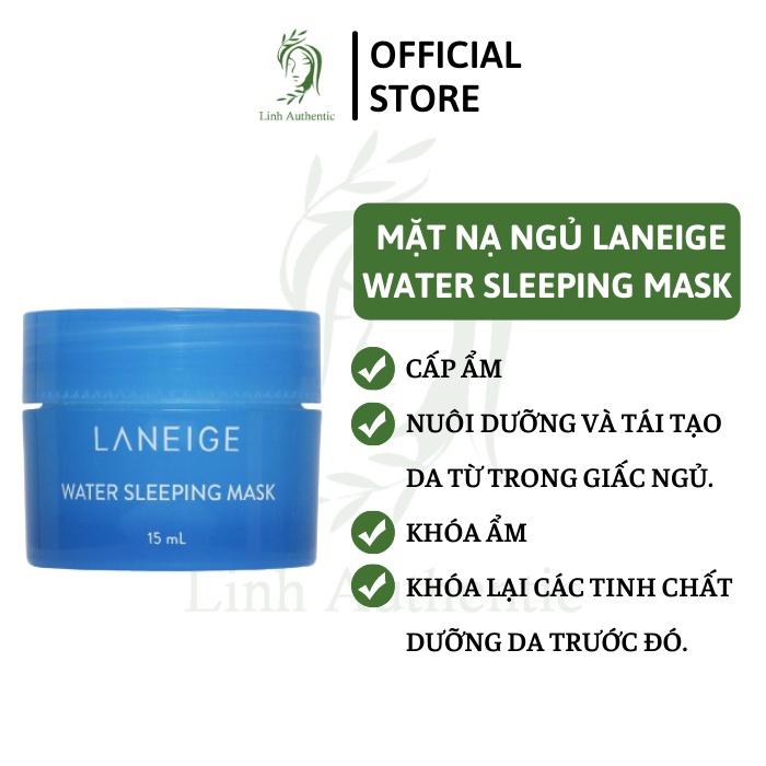 [CHÍNH HÃNG] Mặt nạ ngủ Laneige Water Sleeping Mask 15ml