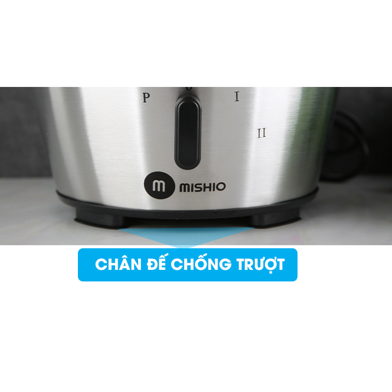 [Thanh lý hàng trưng bày 80%-90%] Máy ép trái cây cao cấp Mishio MK197 400W (tặng cối sinh tố + cối xay khô)