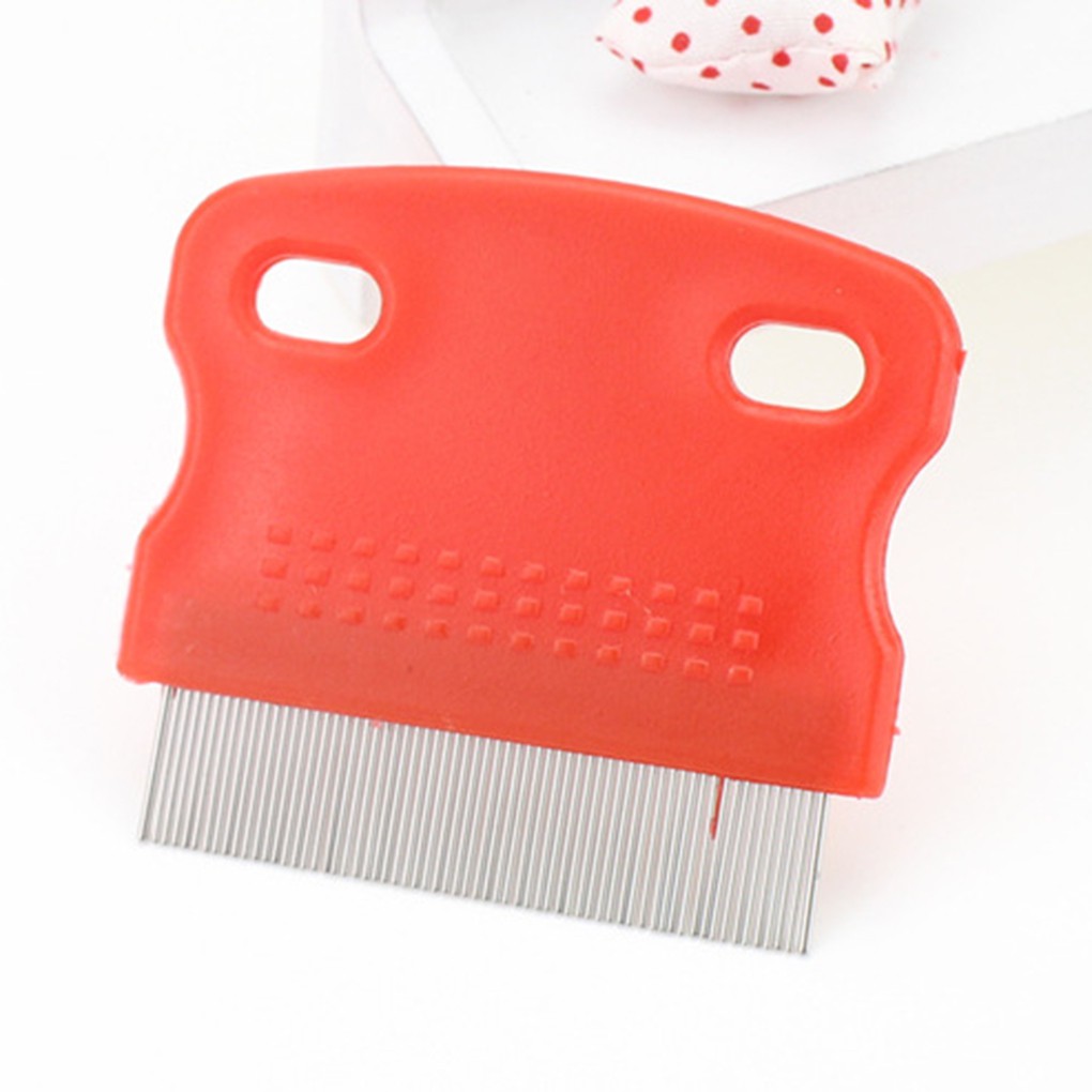 Lược chải lông thú cưng bằng thép không gỉ chất lượng cao màu sắc ngẫu nhiên