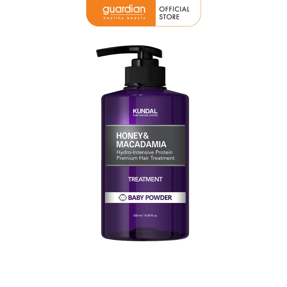  sản phẩm dưỡng ủ tóc Kundal Honey & Macadamia hương Baby Powder  500ml | BigBuy360 - bigbuy360.vn