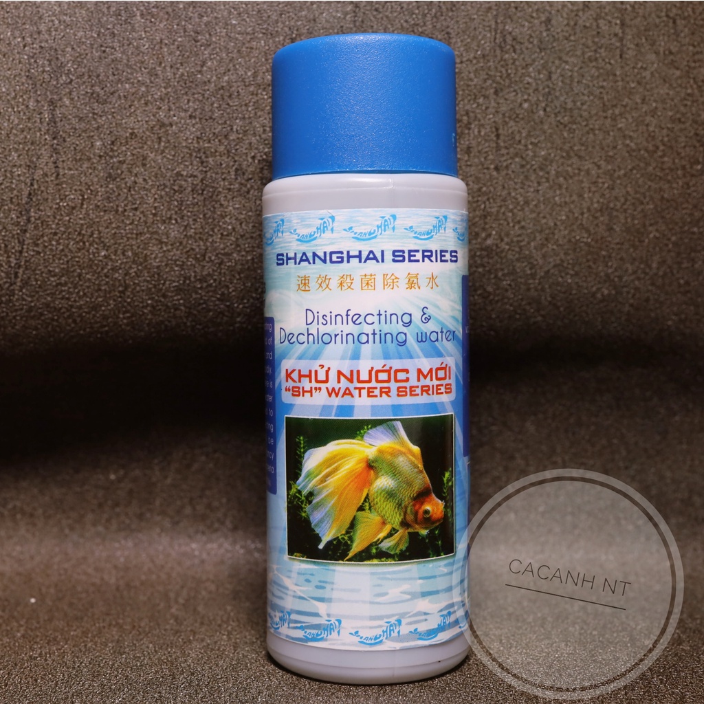 Khử clo, khử nước mới bể cá