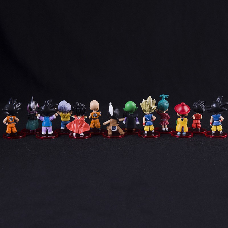 [Bộ 13 nhân vật] Bộ sưu tập đồ chơi mô hình Anime Dragon ball (7 viên ngọc rồng) - Hàng đúng hình ảnh