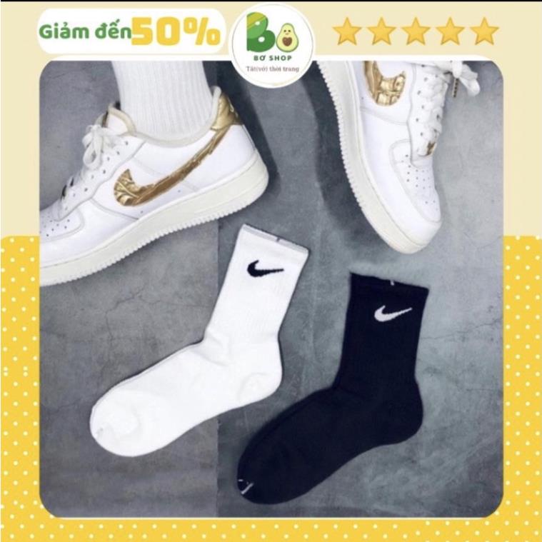 Tất / Vớ cổ cao nam nữ nike  Vớ đá banh thể thao dệt kim loại  dày dặn, thấm hút  mồ hôi, mềm mịn thoải mái