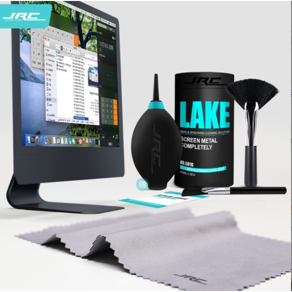 Bộ vệ sinh Laptop Macbook Máy Tính chính hãng JRC cao cấp làm sạch ống kính máy ảnh, điện thoại, kính 9.1
