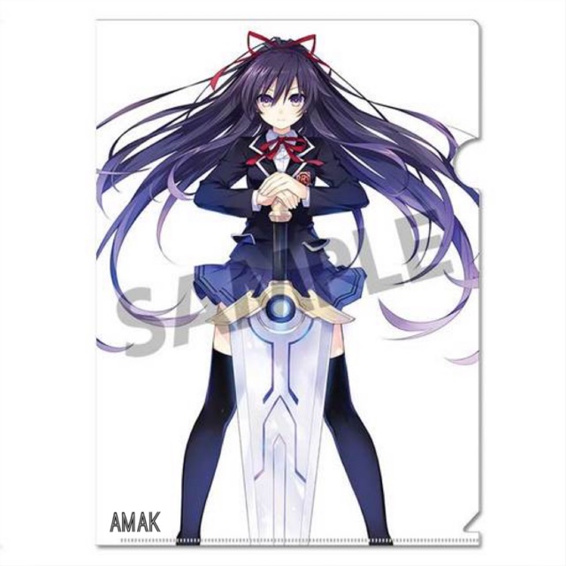 Kẹp tài liệu A4 Date a live Amak