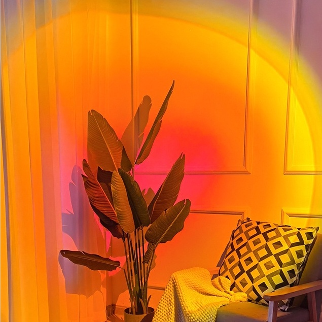 Đèn Tiktok Hoàng Hôn, Đèn Led Decor Chụp Ảnh, Quay Video Có Remote - Đèn Trang Trí Phòng Ngủ Đẹp