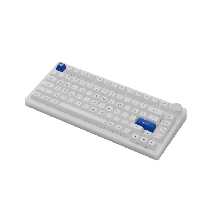 Bàn phím AKKO PC75B Plus Blue on White