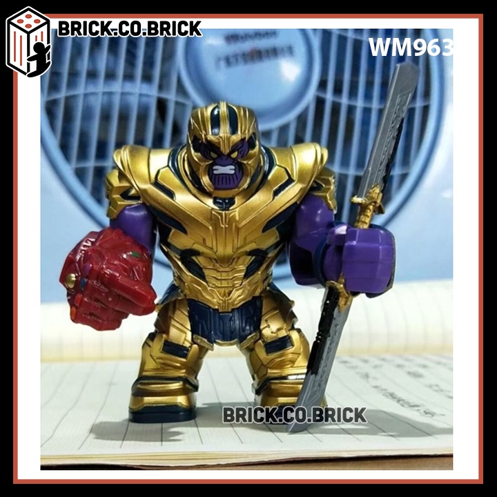 Thanos Mô Hình Bigfig Siêu Anh Hùng Marvels Loại To Giáp Kèm Phụ Kiện WM963