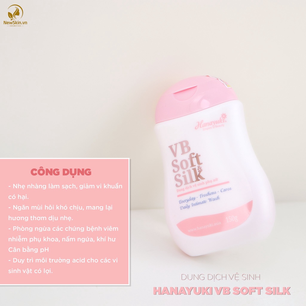 Dung dịch vệ sinh HANAYUKI - HANA SOFT SILK